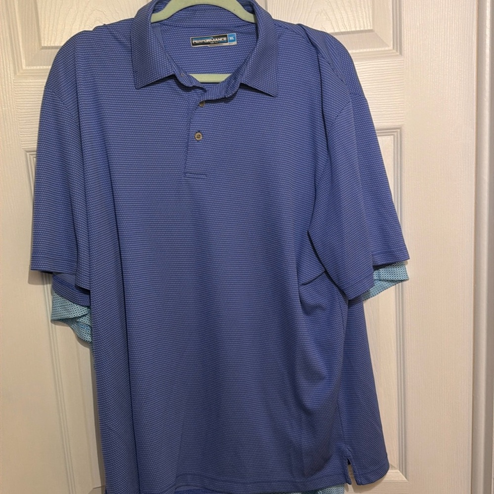 Blue Golf Polo